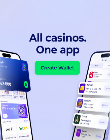 PlayID Casino Hub - Wallet, App und verbundene Casinos